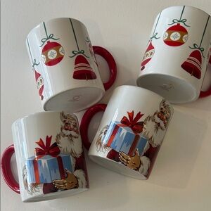 Martha Stewart Exclusive for Macy's Santa Claus Coffee Mug Tea Cup
